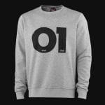Felpa da uomo - O1 Grey - 03