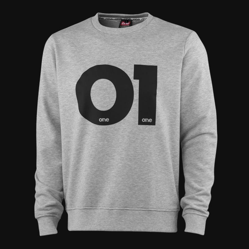 Felpa da uomo - O1 Grey - 03