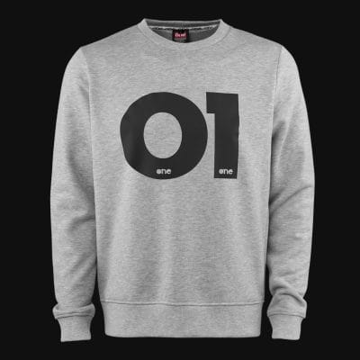 Felpa da uomo - O1 Grey