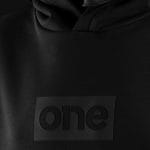 Felpa nera da uomo con cappuccio - Blvck Box One - 03