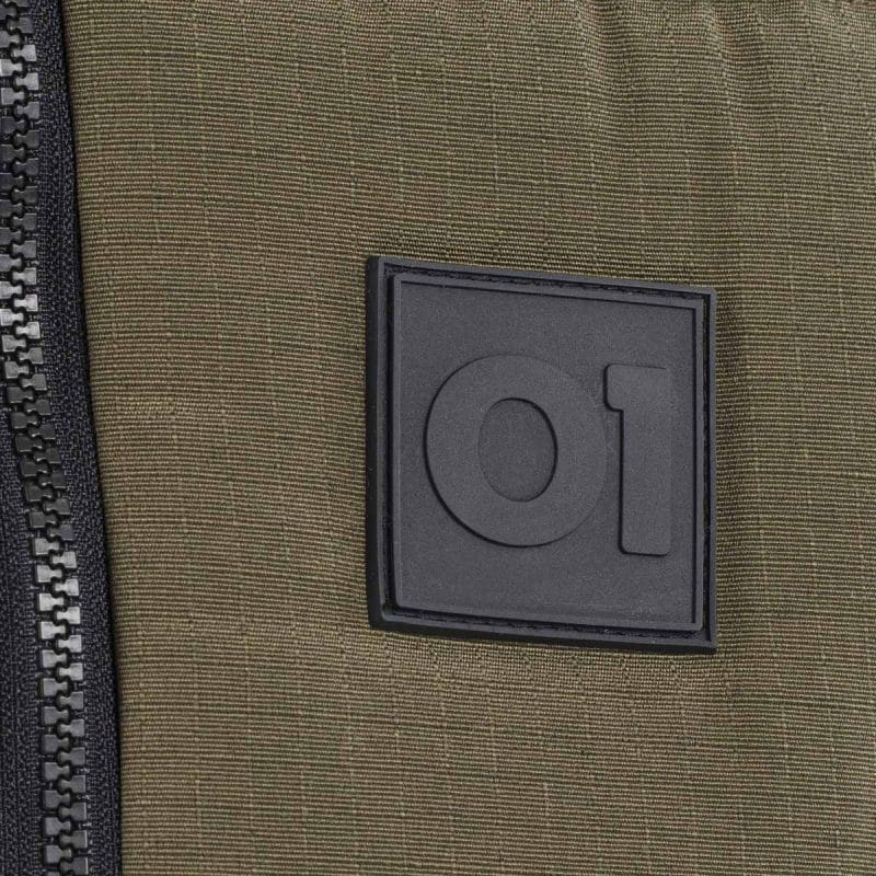 Gilet da uomo nero con cappuccio rimovibile - O1 Khaki - 08