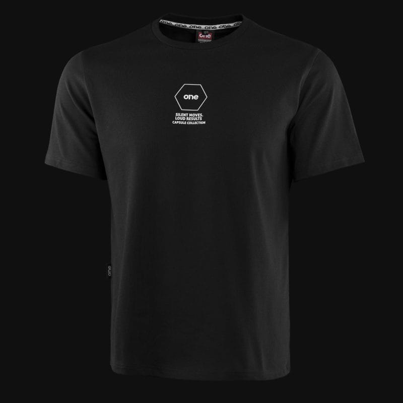 Maglietta da uomo oversize - Hex One Noir - 04