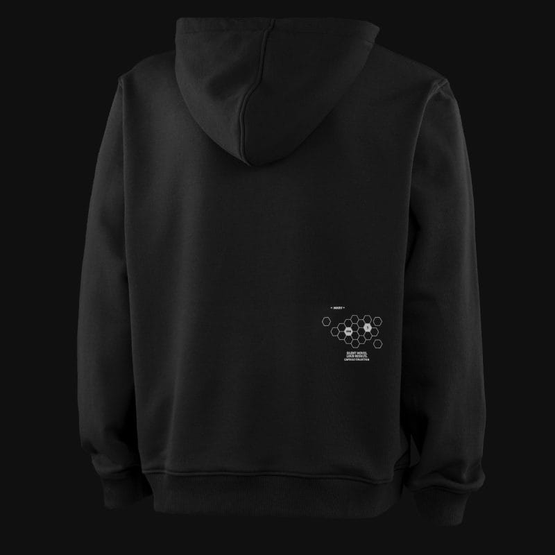 Felpa da uomo - Hex One Noir - 06