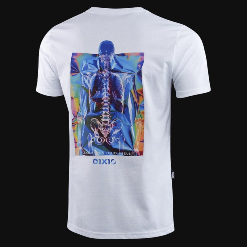 T-shirt slim-fit da uomo - HoloSpine One - 05