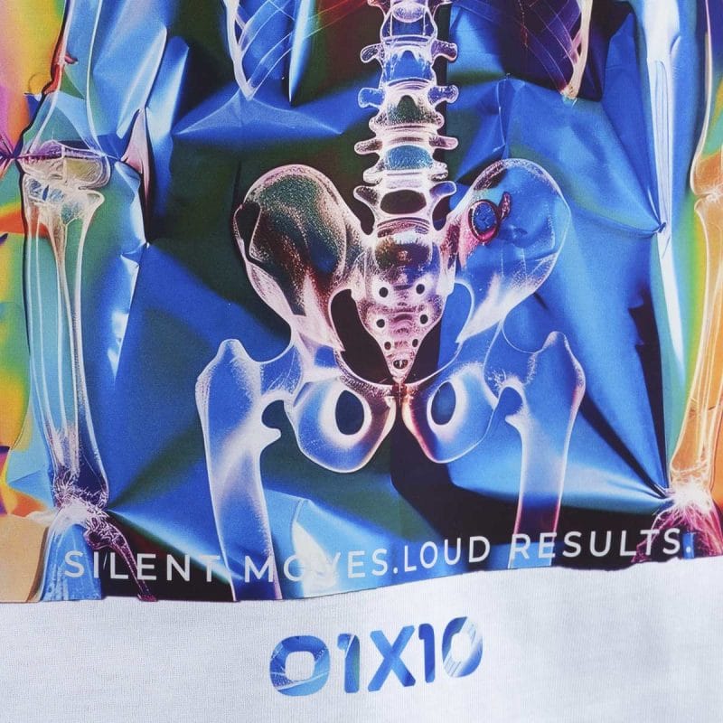 T-shirt slim-fit da uomo - HoloSpine One - 06