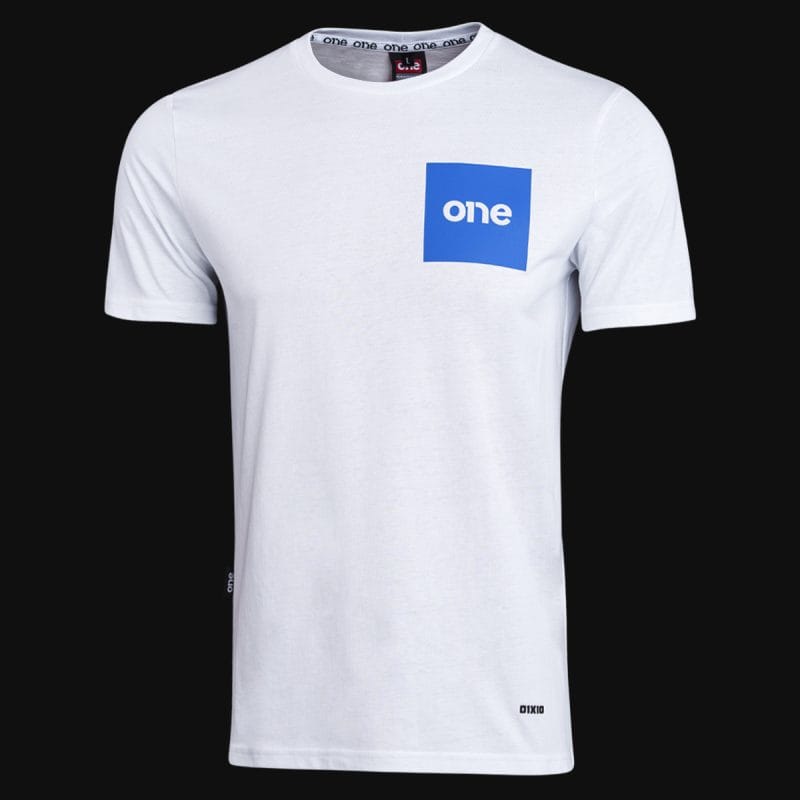 T-shirt slim-fit da uomo - Paradigm Blue - 04