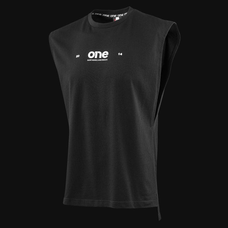 Canotta nera da uomo - Running Club - 03