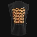 Canotta nera da uomo - Wave One V.02 - 05