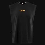 Canotta nera da uomo - Wave One V.02 - 06