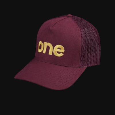 Cappello da uomo Burgundy Luxe Cap