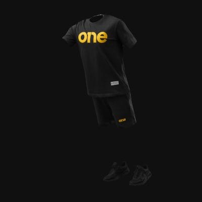 Completo estivo da uomo Blaze Black