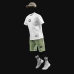 Completo estivo da uomo O1 WH