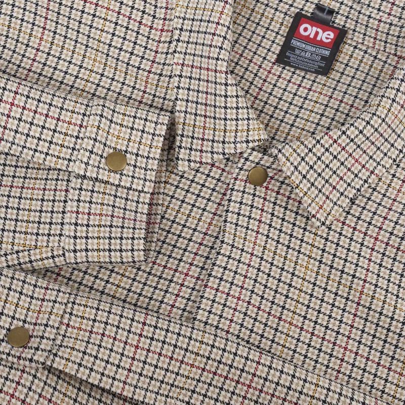 Overshirt da uomo con bottoni - Flex Grid - 02