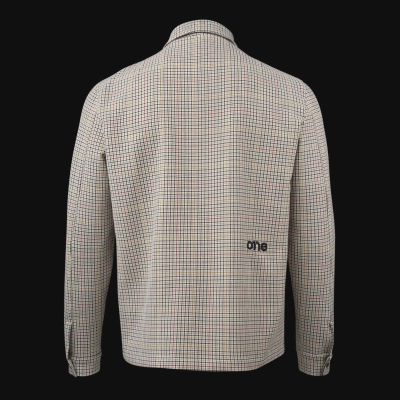 Overshirt da uomo con bottoni - Flex Grid - 03