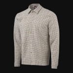 Overshirt da uomo con bottoni - Flex Grid - 05