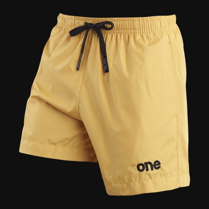 Pantaloncini da bagno da uomo Classics Yellow - 03