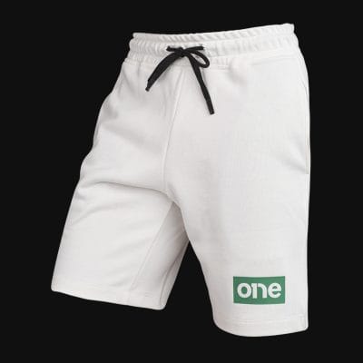 Pantaloncini da uomo bianchi GO One