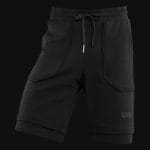 Pantaloncini da uomo neri - Blackout Luxe - 04
