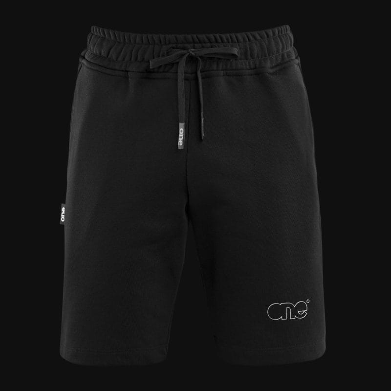 Pantaloncini da uomo neri Minimalist One - 02