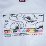 T-shirt da donna bianca Color Dream - 02