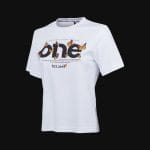 T-shirt da donna bianca Evolve One - 03