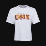 T-shirt da donna bianca Impact One