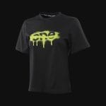 T-shirt da donna nera El One - 03