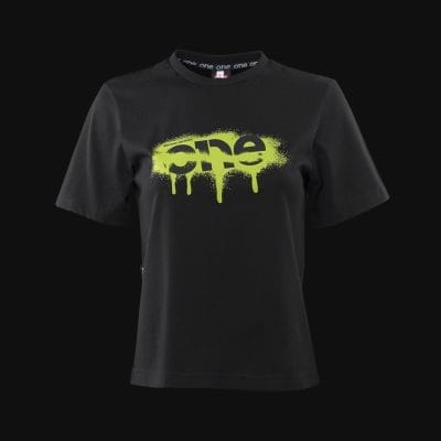 T-shirt da donna nera El One