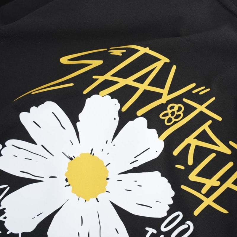 T-shirt da donna nera ST One - 02