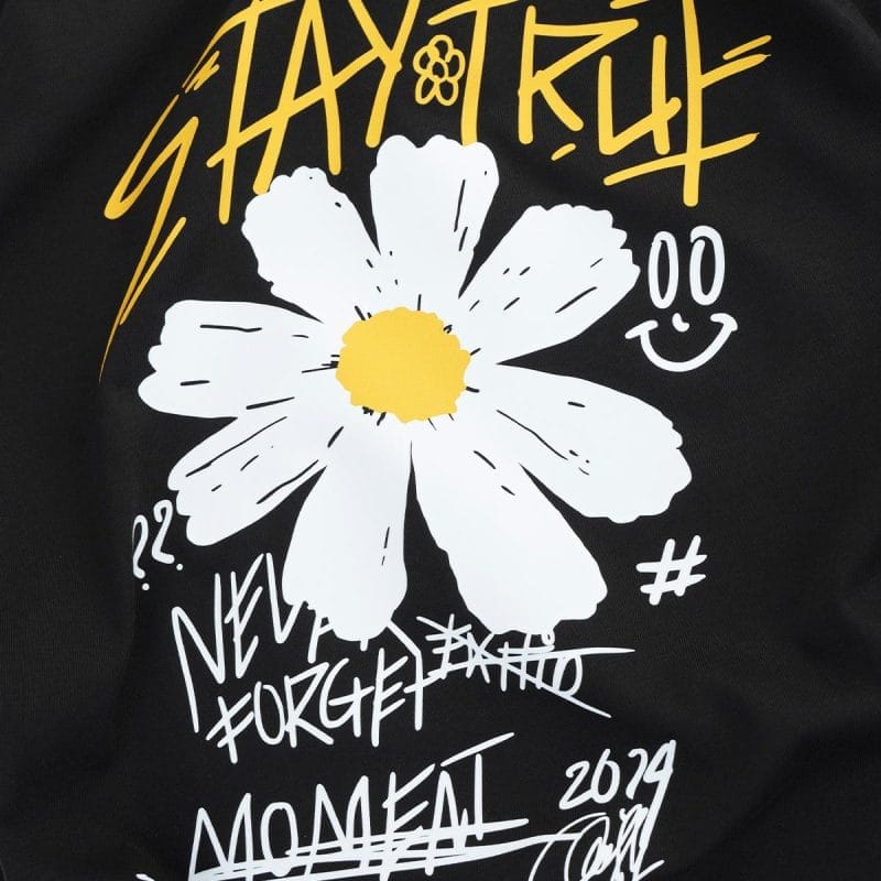 T-shirt da donna nera ST One - 05