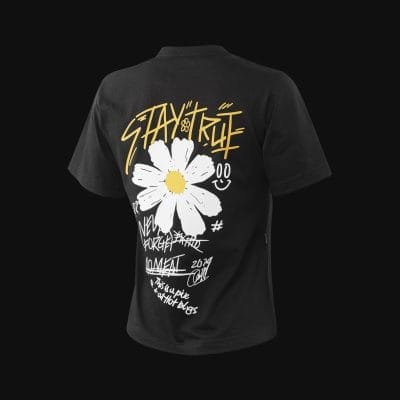 T-shirt da donna nera ST One