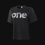 T-shirt da donna nera Whisper Loud - 03