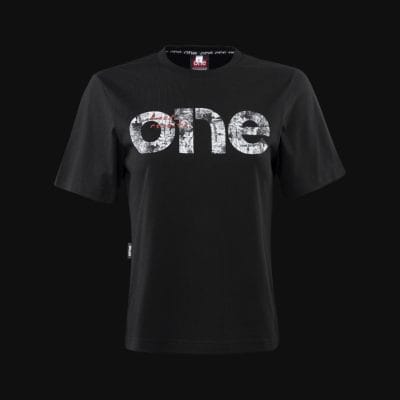T-shirt da donna nera Whisper Loud