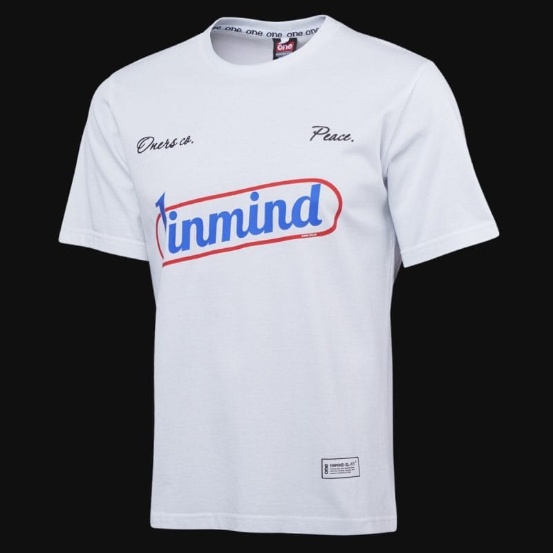 T-Shirt da uomo bianca - 1INMIND CO - 02