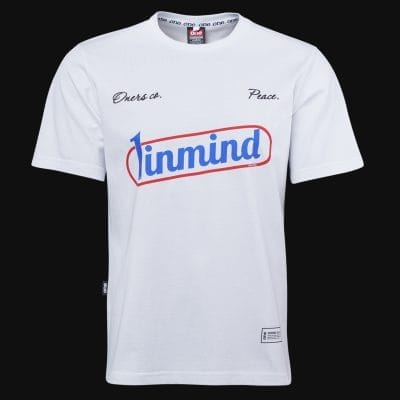 T-Shirt da uomo bianca - 1INMIND CO