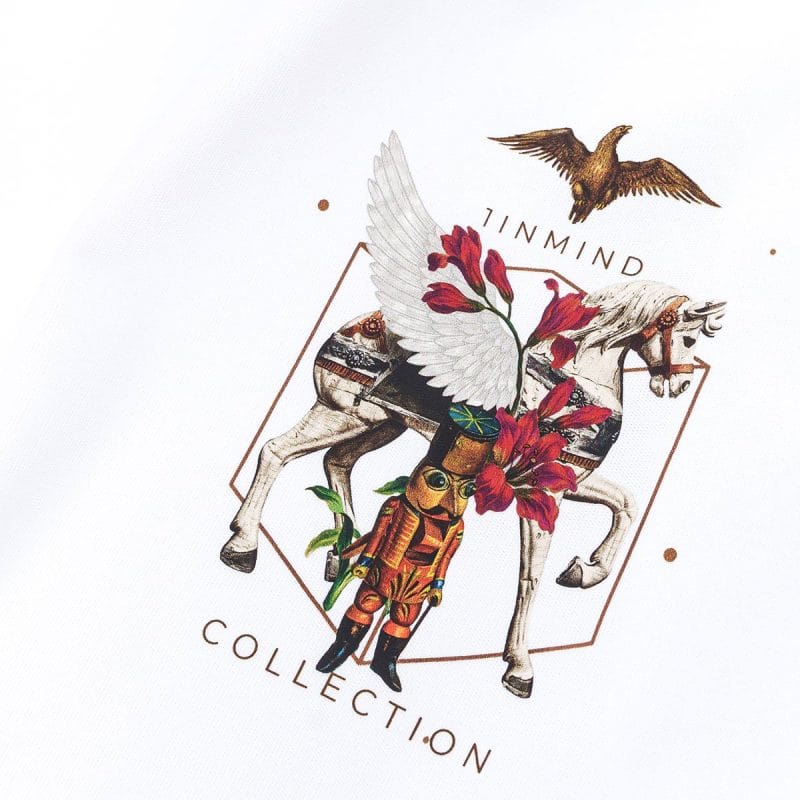 T-Shirt da uomo bianca - Fantasy Realm - 04