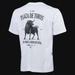 T-Shirt da uomo bianca - Plaza De Toros