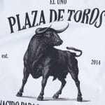 T-Shirt da uomo bianca - Plaza De Toros - 03