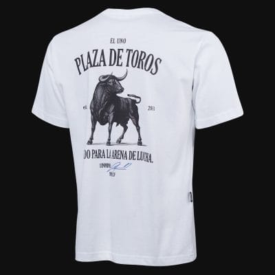 T-Shirt da uomo bianca - Plaza De Toros