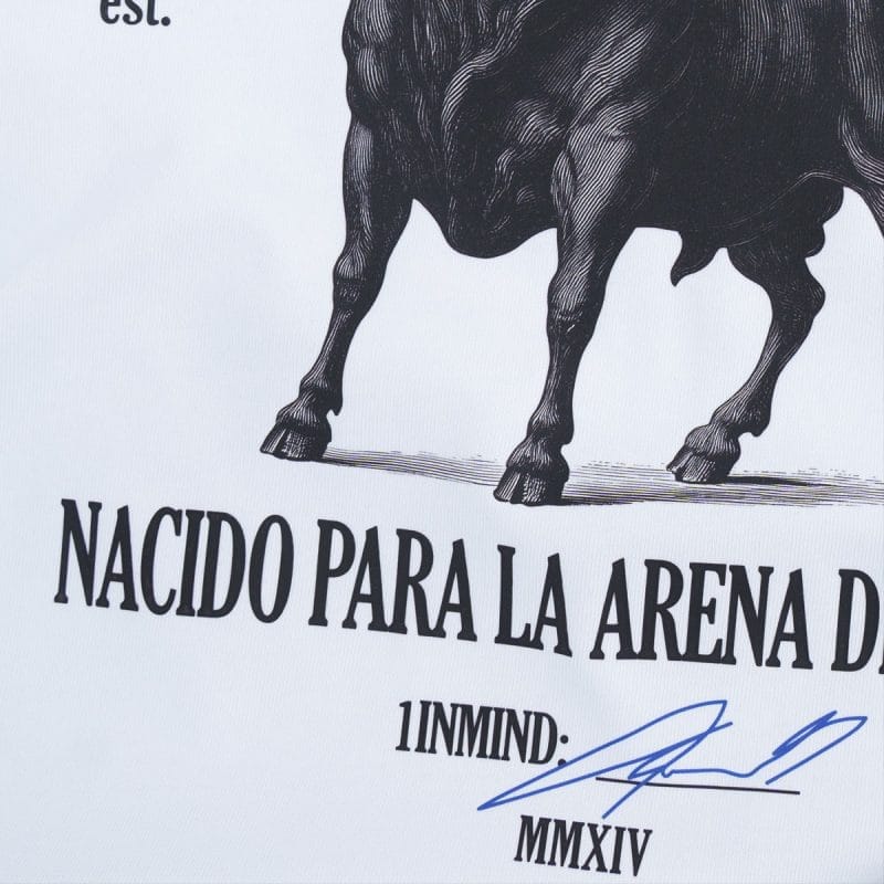 T-Shirt da uomo bianca - Plaza De Toros - 07