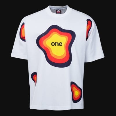 T-shirt da uomo hyper oversized - Heatwave One