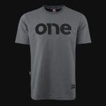 T-shirt premium da uomo grigia - Classic One