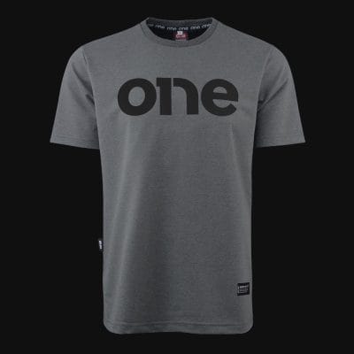 T-shirt premium da uomo grigia - Classic One