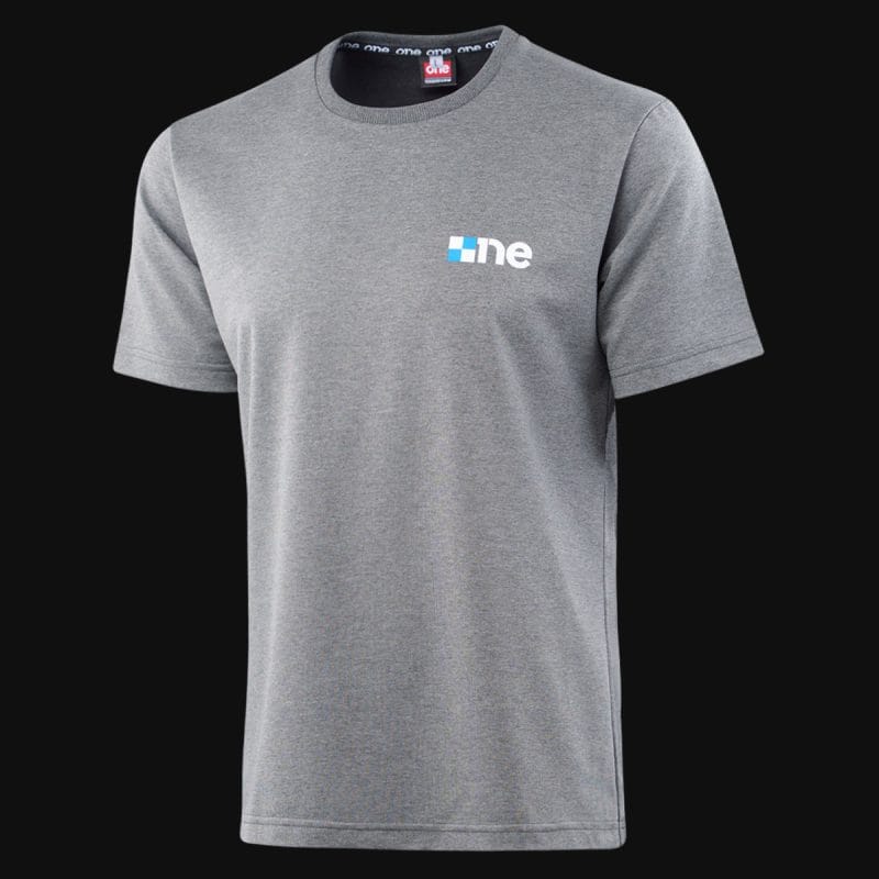 T-shirt premium da uomo grigia - Cordon S - 05