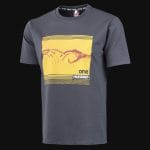 T-shirt premium da uomo grigia - God Hand Tee - 05