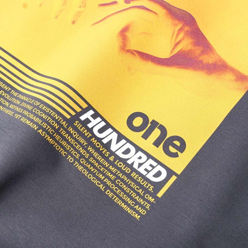 T-shirt premium da uomo grigia - God Hand Tee - 07