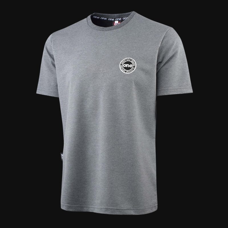 T-shirt premium da uomo grigia - SPL One - 03