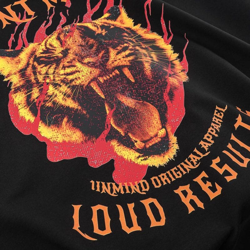 T-shirt premium da uomo nera - Wild Ones - 03
