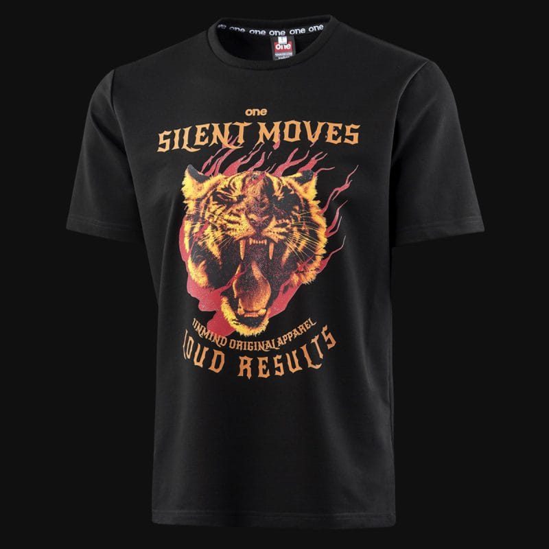 T-shirt premium da uomo nera - Wild Ones - 05
