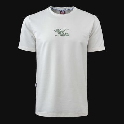 T-shirt premium da uomo - SM White